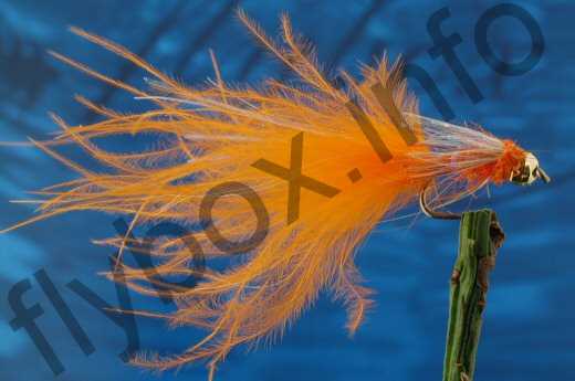Fish4Flies Tungsten Pearly Orange Nymph